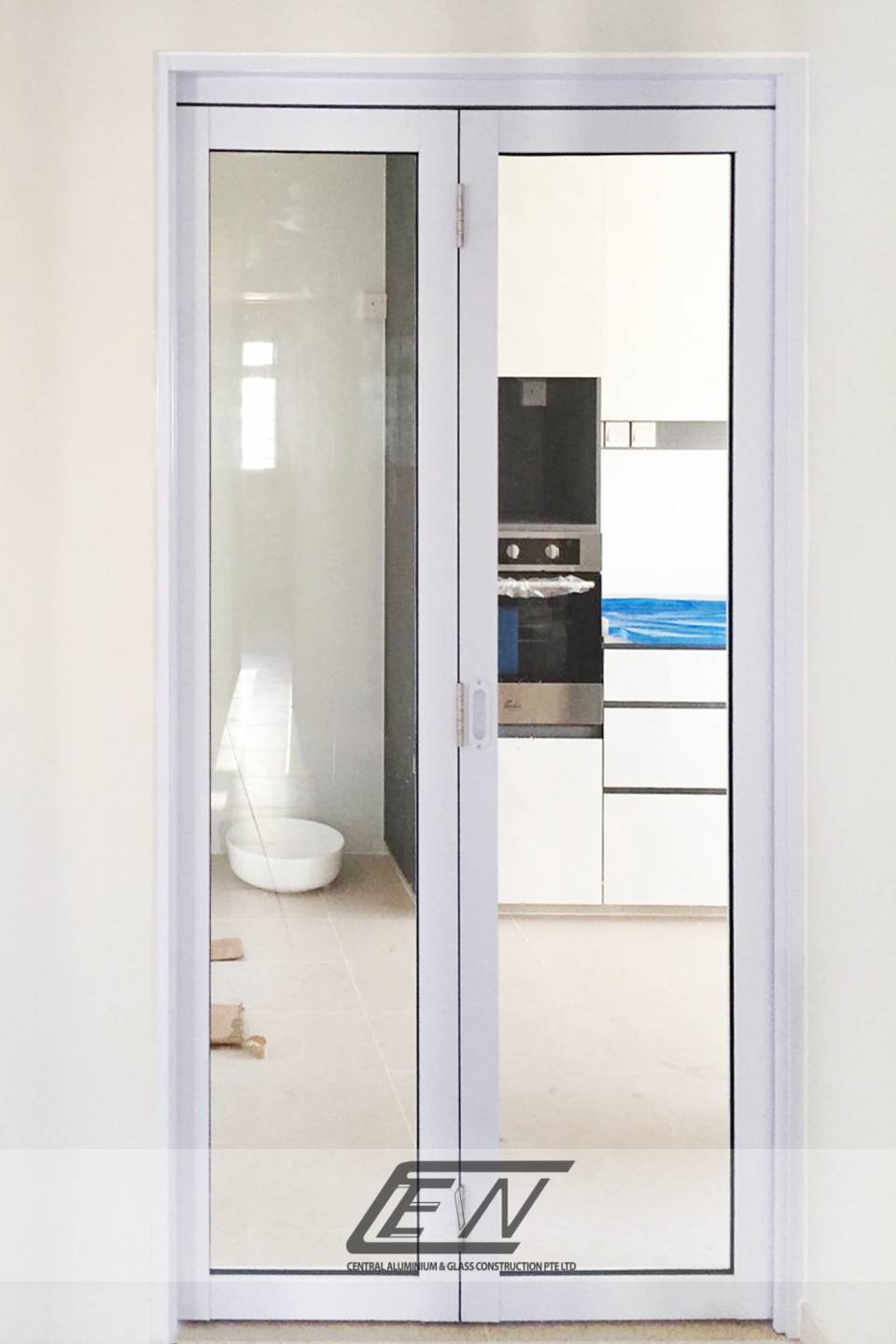 Aluminium Frame Bi-Fold (Top Track）